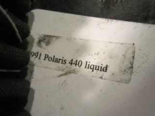 1991 Polaris 440 Liquid Drive Belt Used Snowmobile Wedge Chassis Dayco