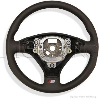 This listing is for a brand new genuine Audi 3 spokes leather steering
