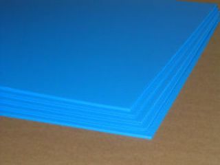 4mm Blue Coroplast 12x36 (5) sheets, RC airplane, RC model, parkflier