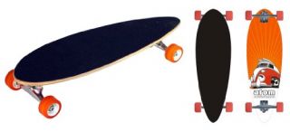 Features of Atom Mini Pin Tail Longboard (29 Inch)