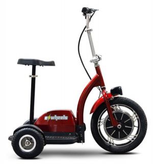 EWheels EW 18 Mobility Scooter   Red 36V/10AH sealed lead acid battery
