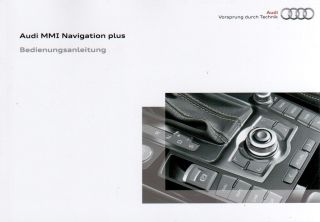 AUDI MMI Navigation Plus Bedienungsanleitung 2009 RN