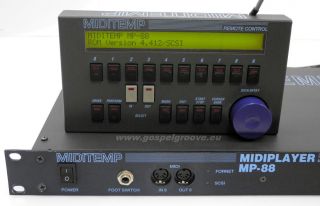 Miditemp MP 88 MP88 Midiplayer Midimatrix + GEWÄHR