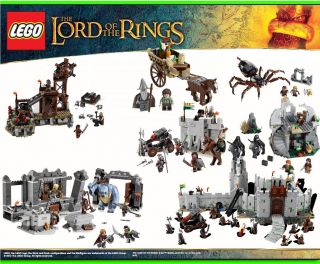 LEGO LORD OF THE RINGS exclusiv Collection 9476 9474 9473 9472 9471