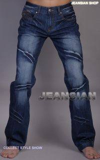 3mu Mens Designer Jeans Herren Hose Clubwear Stylish Neu W28 30 32 34