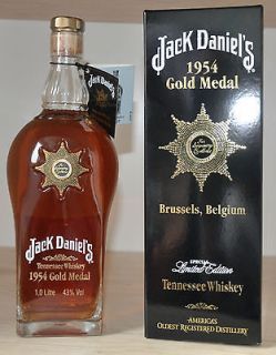 Jack Daniels Daniel´s 1954 Gold Medal Bottle 1 L 43% Rarität