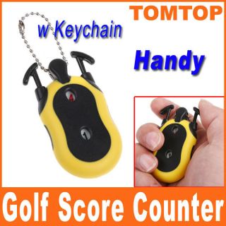 Handy Tally Golf Score Number Counter Keeper Keychain Stroke Shot Putt