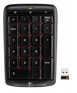 Logitech Wireless Number Pad N305 Tastatur drahtlos USB QWERTZ