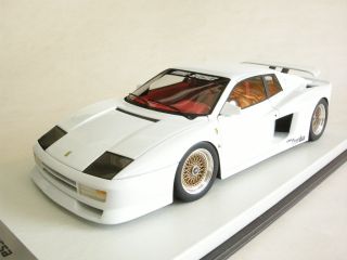 18 APM Ferrari Testarossa Koenig Specials 1985 White Resin