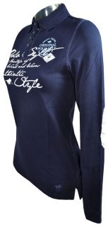 POLO SYLT Damenshirt Polo Shirt Polohemd Navy Blau XS M L XL XXL XXXL