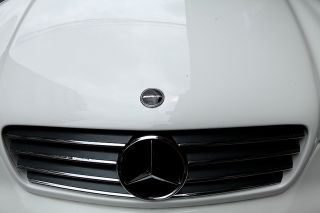 Mercedes BLACK AMG Sporty Hood Emblem CLS Class W218 W219 CLS350