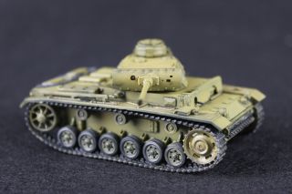 model collect 1/72 72038 Germany Panzer III, Tunisia 1943, assembled