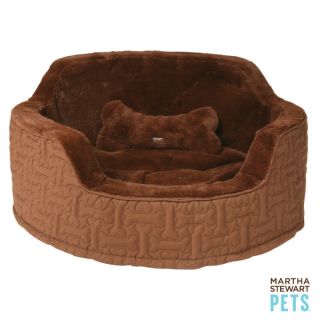 Dog Martha Stewart Pets Martha Stewart Pets™ Bonequilt Snuggler Dog Bed