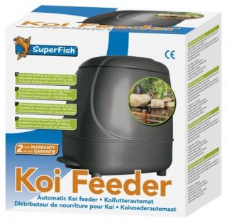 Futterautomat Koi Feeder SuperFish für Koi  und Gartenteich bis 4 kg