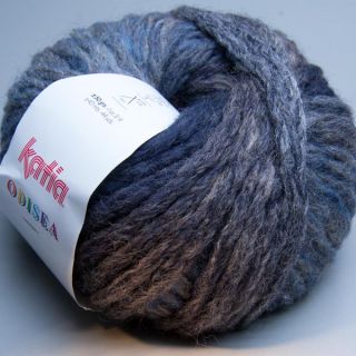 Katia Odisea 137 anthrazit blau 50g Wolle