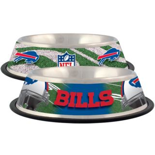 Buffalo Bills Stainless Steel Pet Bowl   Team Shop   Dog