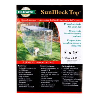 Dog Summer PETssentials PetSafe 5 x 15 SunBlock Kennel Top