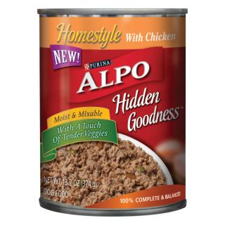 Alpo Homestyle Hidden Goodness w/ Chicken Canned Food   Food   Dog