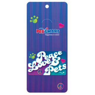 Peace, Love & Pets Gift Card   Gifts for Cat Lovers   Cat
