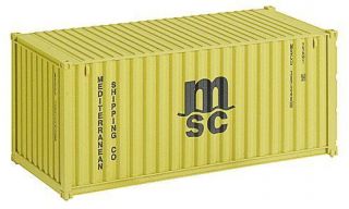HO Container 20 Fuß MSC    2018 NEU