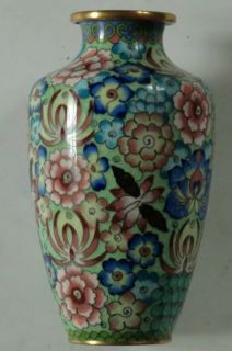 Cloisonné Vase, sehr schönes Stück aus einem Nachlaß