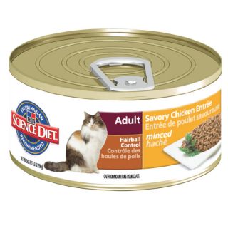 Hill's Science Diet Hairball Control Minced Cat Food    Canned Food   Food