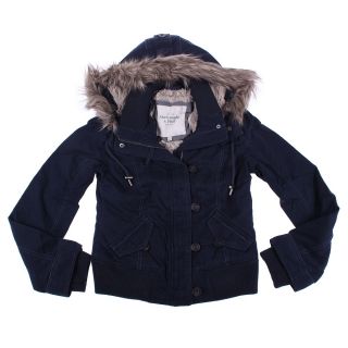 Abercrombie & Fitch Jacket Damen Winter Jacke DarkBlue Gr. M