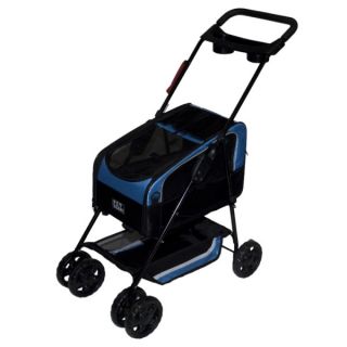 Pet Gear Travel System Stroller II Blue   Strollers   Crates & Carriers