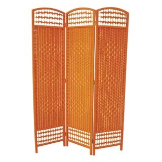 Paravent orange Weide   Raumteiler Raumtrenner Spanische Wand