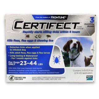 Certifect for Dogs 3pk   Flea & Tick   Dog