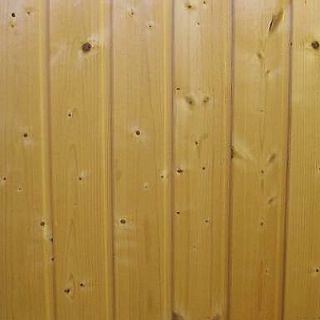 Profilholz für Sauna   Fichte B   10 mm Feder 1 m²