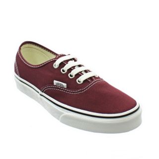 WOMENS VANS AUTHENTIC PORT ROYALE TRUE WHITE CASUAL LACE UP TRAINERS