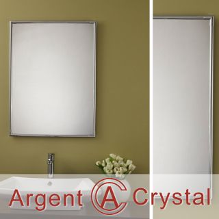 Badspiegel 60x80 cm Kristallspiegel Wandspiegel Badezimmer Spiegel AC