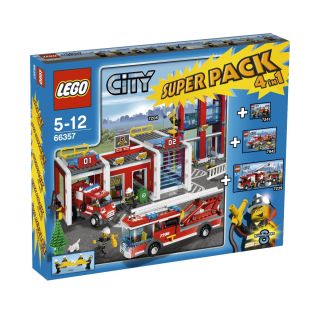LEGO® City 66357 Feuerwehr 4 in 1 Super Pack NEU OVP