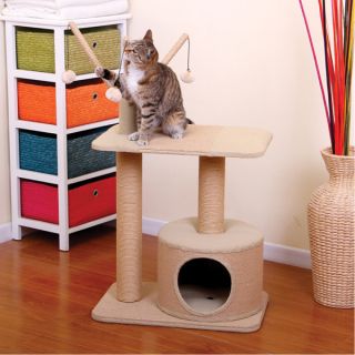 PetPals Eco Friendly Cat Condo with Teasers   Cat   Boutique