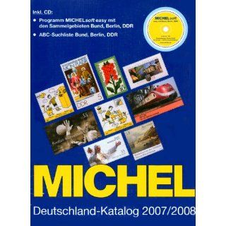 Michel Deutschland Katalog 2007/2008, m. CD ROM Bücher