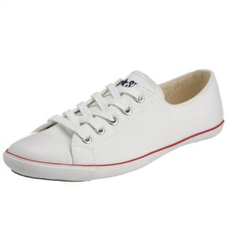 Converse WoMens Chuck Taylor All Star Light OX Lace Up Optical White