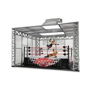 WWE 2008   Wrestling Ring   THE CELL   Official Scale Cage Match Ring
