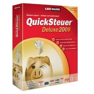 QuickSteuer Deluxe 2008 (V. 14.00) Software