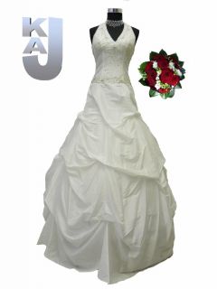 Hochzeitskleid Brautkleid Benita, creme/weiß Gr.34   42