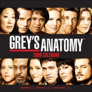 Greys Anatomy 2009 Wall Calendar. Andrews McMeel