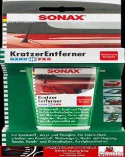 SONAX KratzerEntferner Kunststoff NanoPro 75ml 305000 (14,53EUR