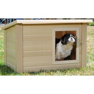 New Age Pet Rustic Lodge Dog House   Summer PETssentials   Dog