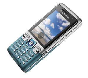 Sony Ericsson C702 Cool Cyan UMTS Outdoor Handy Elektronik