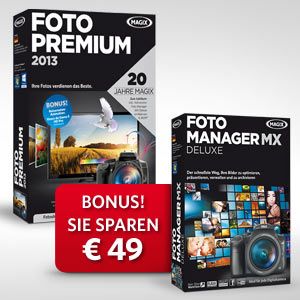 MAGIX Foto Premium 2013 (Jubiläumsaktion) inkl. Foto Manager MX