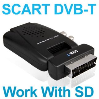Scart DVB T 805 Digital Receiver Empfänger Tuner SD TV