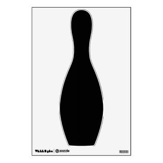 Make Your Own Custom Bowling Pin Wall Decal