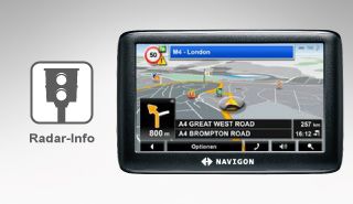 Navigon 3310 MAX Navigationssystem ( 4.3 Zoll Display,starrer Monitor