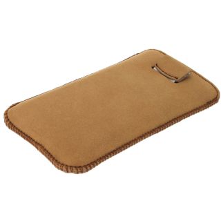 Brown Leather Pouch for New Apple iPhone 5 Mobile Phone 4G LTE Case