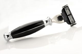 Nassrasierer Rasierer schwarz, für Gillette Mach 3 7702018959877